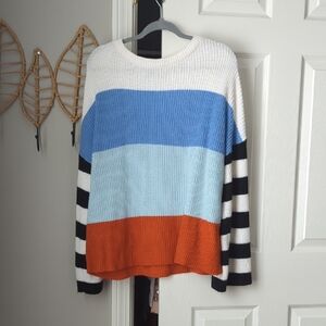 Colorful Striped Sweater